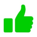 Thumb up, i like it, Yes - vector